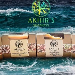 Akhir's Sea Moss Soap (2 Pack)