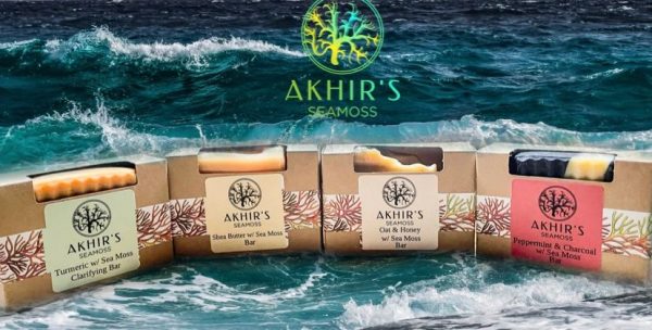 Akhir's Sea Moss Soap (2 Pack)