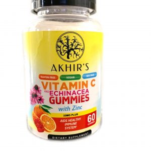 1/2 OFF    Akhir's Vitamin C & Echinacea Gummies (with Zinc)