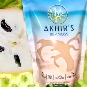 Akhir's Sour Sop Infused Sea Moss